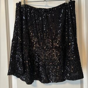 Free People sequined skirt (medium/high waist)